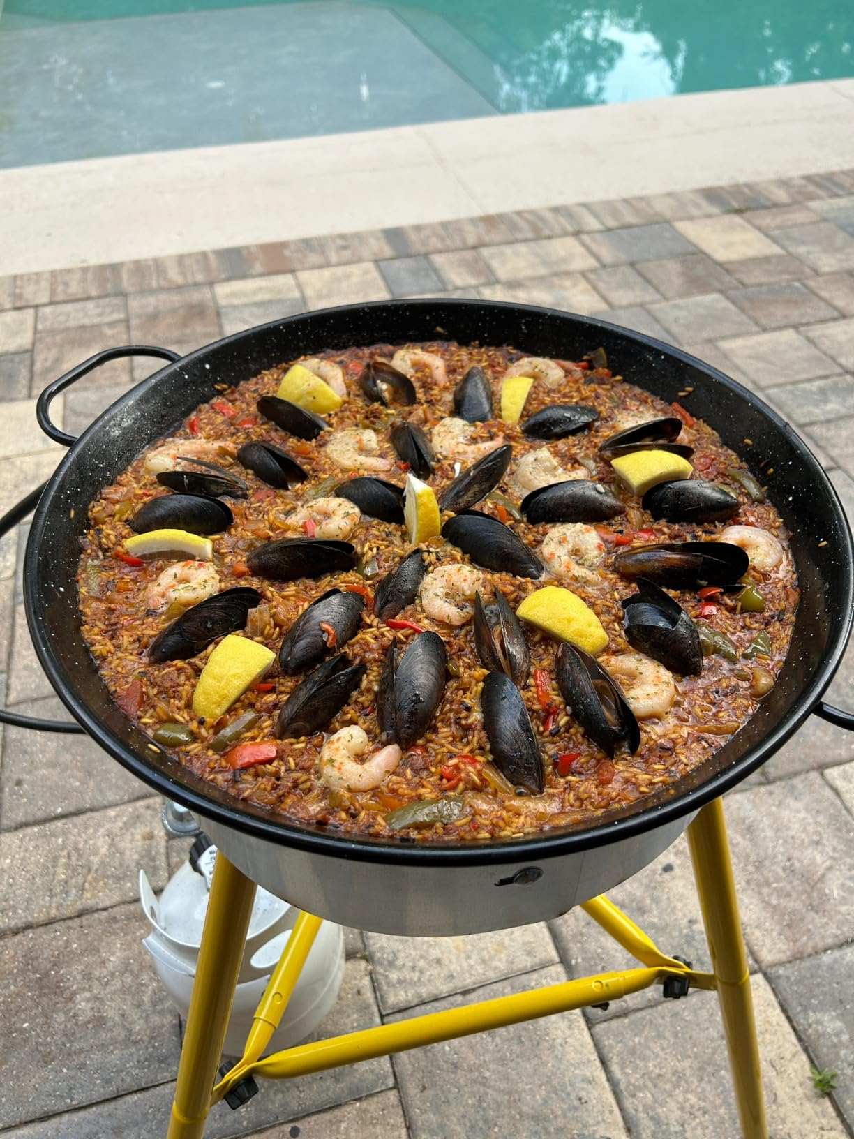 Enameled Paella Pans