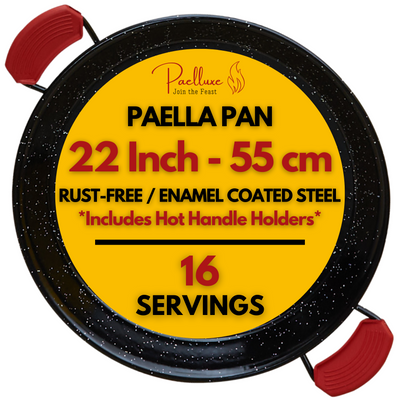 Paelluxe 22'' Paella Pan