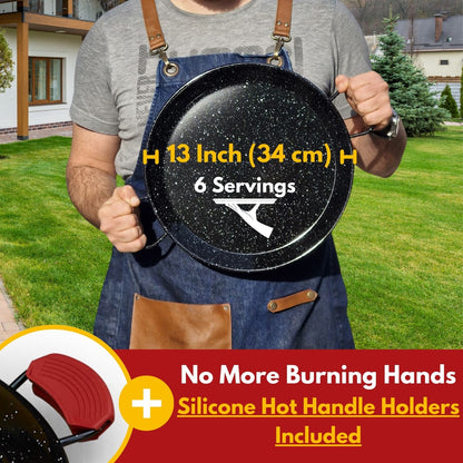 Paelluxe 13" Paella Pan