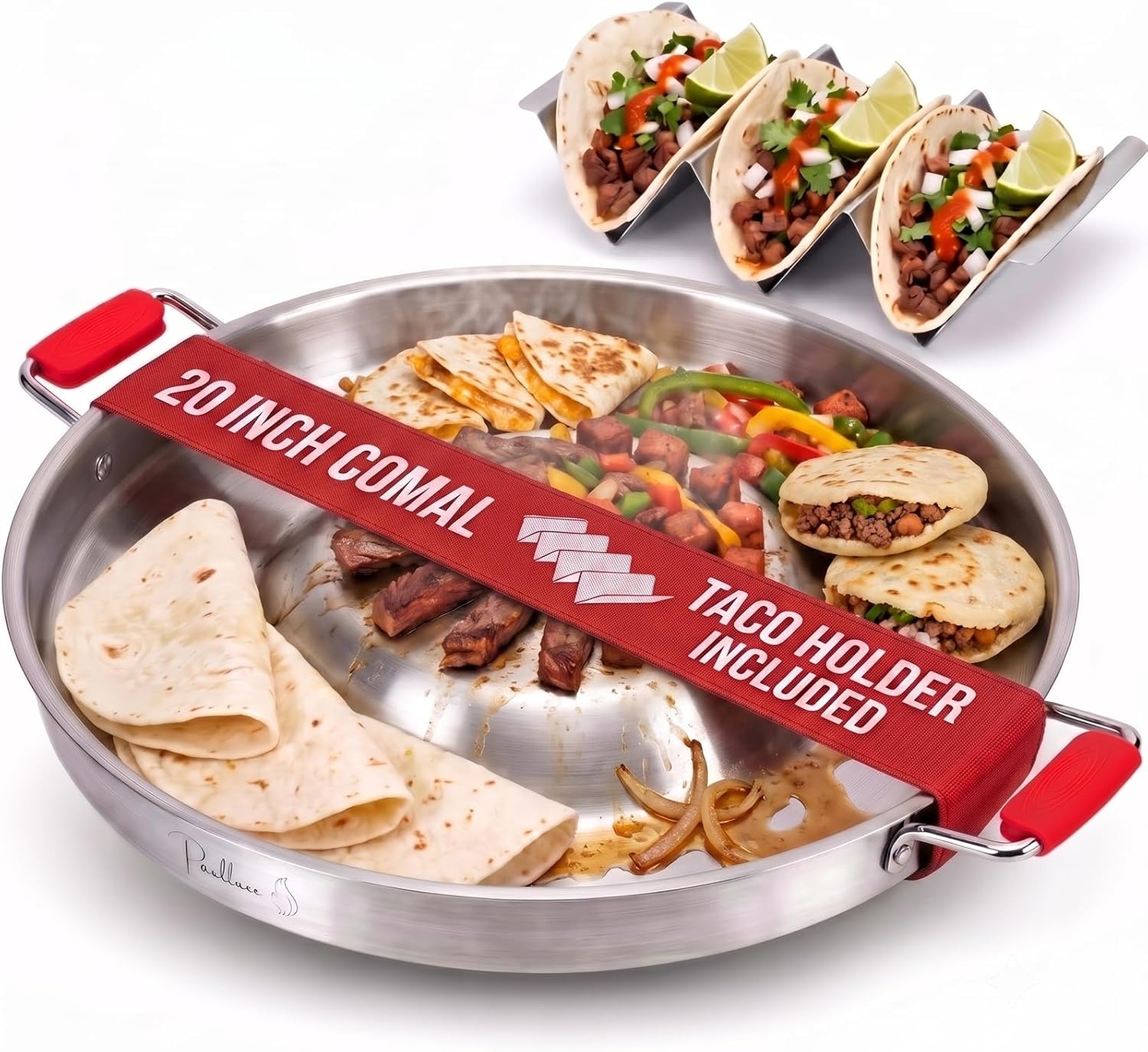 Paelluxe 20" Convex Comal Pan
