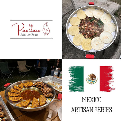 Paelluxe 20" Concave Comal Pan
