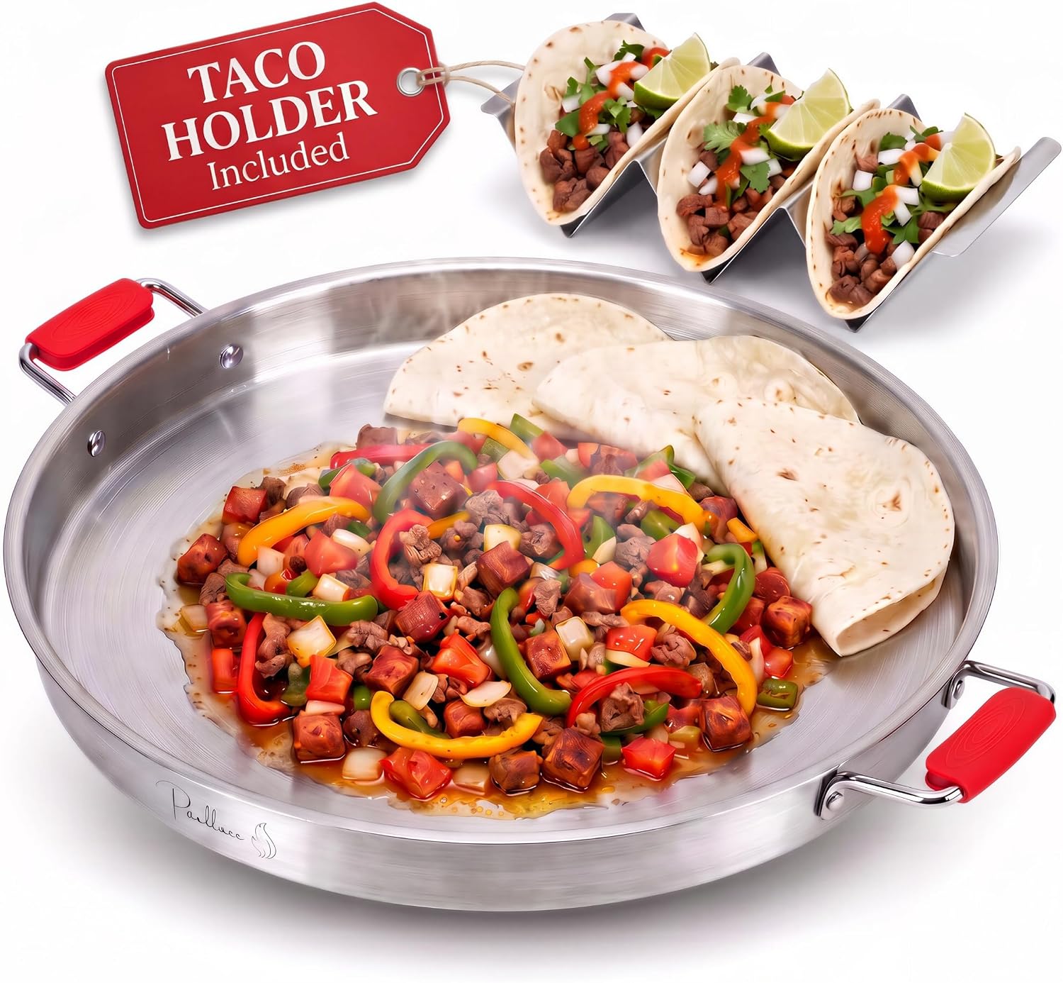 Paelluxe 20" Concave Comal Pan