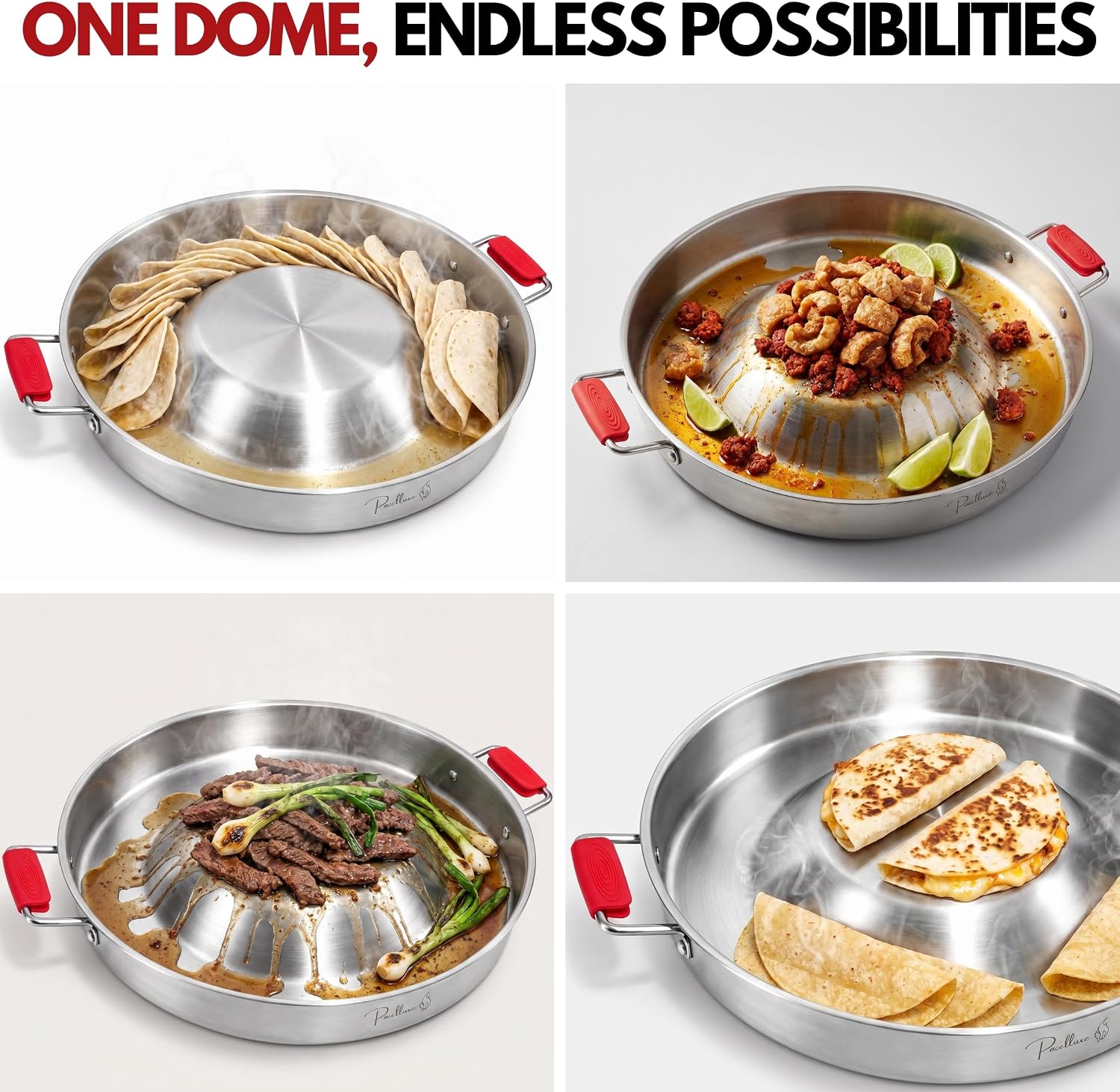 Paelluxe 20" Convex Comal Pan