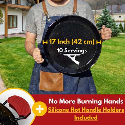 Paelluxe 17" Paella Pan