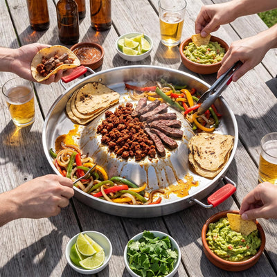 Paelluxe 20" Convex Comal Pan
